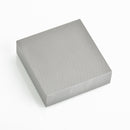 Steel Bench Block for metal stamping, small 2.5" square, 3/4" thick, tol0873