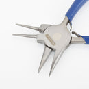 Beadalon MULTIPLIERS Jewelry Pliers Tool, All in one Chain Nose and Round Nose, tol0928