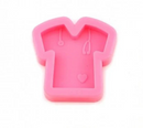 T-shirt Scrubs Silicone Mold for resin, baking, molding, tol1380