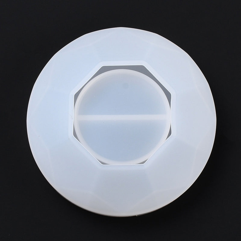 Diamond Votive Candle Holder Mold, Candle Silicone Mold, tol1415