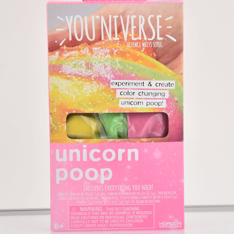 Slime Unicorn Poop Kit, Youniverse Science Meets Style, kit0349