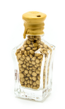 Sealing Wax Beads, gold, glass bottle, wax0015