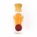 Sealing Wax Beads, yellow, glass bottle, wax0023