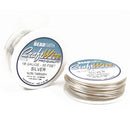 18 gauge SILVER CRAFT WIRE, Tarnish Resistant Craft Wire, wire wrapping, copper wire with silver plating, 16.7 yards (50 feet) spool wir0054