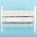 24ga Silver CRAFT WIRE, Tarnish Resistant Craft Wire, wire wrapping, 24 gauge, 24 ga wire, Bead Smith Wire, 30 yards (90 feet) spool wir0063