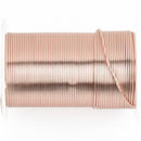 20ga ROSE GOLD Craft Wire, Tarnish Resistant Craft Wire, wire wrapping, BeadSmith Wire, 15 yards (45 feet) spool wir0081