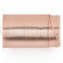 18ga ROSE GOLD Craft Wire, Tarnish Resistant Craft Wire, wire wrapping, BeadSmith Wire, 10 yards (30 feet) spool wir0082