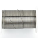 28ga HEMATITE GUNMETAL Craft Wire, Tarnish Resistant wire wrapping 40 yards (120 feet) spool wir0102