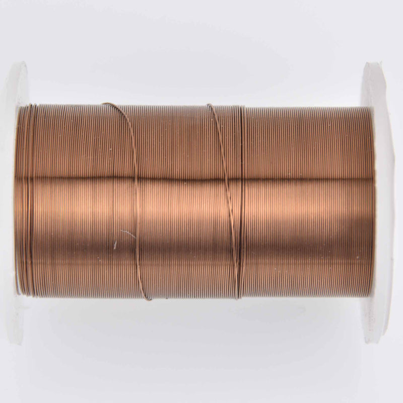 28ga Antique Brass Craft Wire, Tarnish Resistant wire wrapping 40 yards (120 feet) spool wir0199